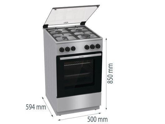 Плита газовая GORENJE GG5A10XFFM